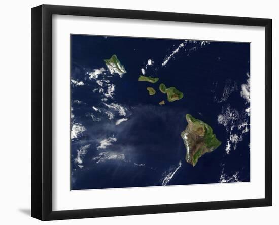 Hawaiian Islands-Stocktrek Images-Framed Photographic Print