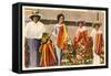 Hawaiian Lei Sellers-null-Framed Stretched Canvas