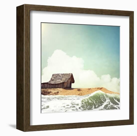 Hawaiian Memories V-null-Framed Art Print