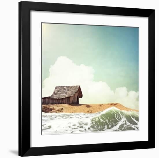 Hawaiian Memories V-null-Framed Art Print