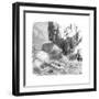 Hawaiian Men Surfing Using Wooden Boards, C1895-null-Framed Giclee Print