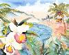 Hawaiian Orchids-Terry Madden-Stretched Canvas