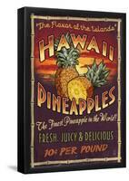 Hawaiian Pineapple-null-Framed Poster