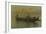 Hawaiian's Canoe, Kaneohe Bay, 1915-A. R. Gurrey Jr.-Framed Giclee Print