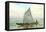 Hawaiian Sailing Canoe-null-Framed Stretched Canvas