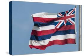 Hawaiian State Flag, Oahu, Hawaii-Michael DeFreitas-Stretched Canvas