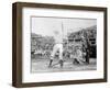 Hawaiian Team playing in Japan, Baseball Photo - Japan-Lantern Press-Framed Art Print
