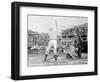 Hawaiian Team playing in Japan, Baseball Photo - Japan-Lantern Press-Framed Art Print