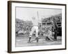 Hawaiian Team playing in Japan, Baseball Photo - Japan-Lantern Press-Framed Art Print