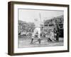 Hawaiian Team playing in Japan, Baseball Photo - Japan-Lantern Press-Framed Art Print