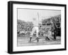 Hawaiian Team playing in Japan, Baseball Photo - Japan-Lantern Press-Framed Art Print