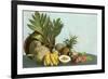 Hawaiian Tropical Fruits-null-Framed Premium Giclee Print