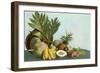 Hawaiian Tropical Fruits-null-Framed Art Print