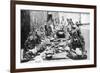 Hawaiians at a Banquet, Hawaii, 1922-RM Clutterbuck-Framed Giclee Print