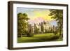 Hawarden Castle, Flintshire, Wales, Home of William Gladstone, C1880-Benjamin Fawcett-Framed Giclee Print