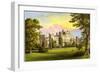 Hawarden Castle, Flintshire, Wales, Home of William Gladstone, C1880-Benjamin Fawcett-Framed Giclee Print