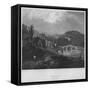 'Hawick. (General View.) Roxburghshire', 1814-John Greig-Framed Stretched Canvas