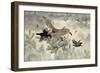 Hawk and Black Game, 1884-Bruno Andreas Liljefors-Framed Giclee Print