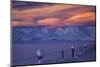 Hawkdun Range and farmland, Maniototo, Central Otago, New Zealand-David Wall-Mounted Photographic Print