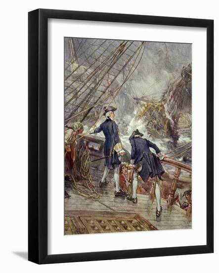 Hawke, Illustration from 'Drake's Drum and Other Songs of the Sea' by Henry Newbolt-Arthur David McCormick-Framed Giclee Print