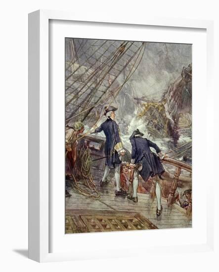 Hawke, Illustration from 'Drake's Drum and Other Songs of the Sea' by Henry Newbolt-Arthur David McCormick-Framed Giclee Print