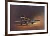 Hawker Hurricane (2D No.6 Squadron)-Barrie A F Clark-Framed Giclee Print