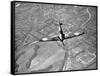 Hawker Hurricane in Flight, Battle of Britain, World War II, 1940-null-Framed Stretched Canvas