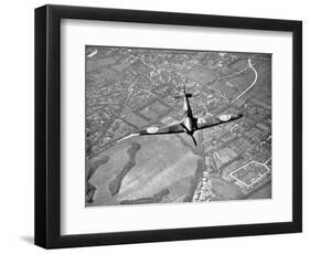 Hawker Hurricane in Flight, Battle of Britain, World War II, 1940-null-Framed Premium Giclee Print