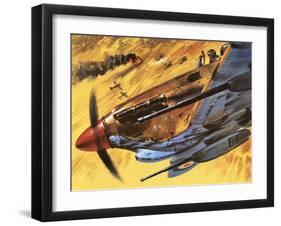 Hawker Hurricane-Wilf Hardy-Framed Giclee Print