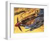 Hawker Hurricane-Wilf Hardy-Framed Giclee Print