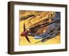 Hawker Hurricane-Wilf Hardy-Framed Premium Giclee Print