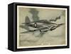 Hawker 'Hurricane'-null-Framed Stretched Canvas