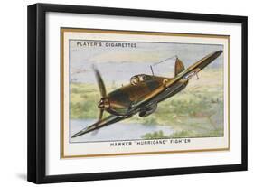 Hawker 'Hurricane'-null-Framed Art Print