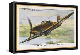 Hawker 'Hurricane'-null-Framed Stretched Canvas