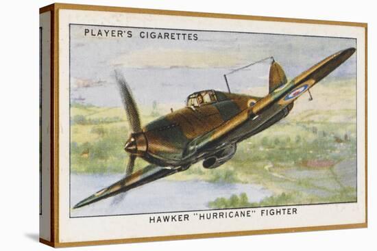 Hawker 'Hurricane'-null-Stretched Canvas