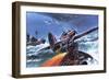 Hawker Hurricane-Wilf Hardy-Framed Giclee Print