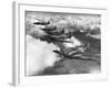 Hawker Hurricanes in Flight-null-Framed Photographic Print