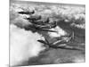 Hawker Hurricanes in Flight-null-Mounted Photographic Print