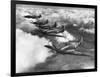 Hawker Hurricanes in Flight-null-Framed Photographic Print