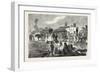 Hawkers at an Aboriginal Station, Australia, Georgetown, South Australia, 1876-null-Framed Giclee Print