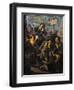 Hawkers of Ointments, Painting, Italy, 16th Century-null-Framed Giclee Print