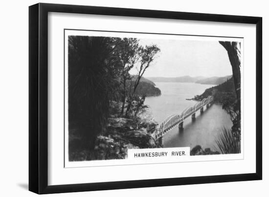 Hawkesbury River, Australia, 1928-null-Framed Giclee Print