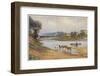 Hawkesbury River New South Wales, The Old Ford-Percy F.s. Spence-Framed Premium Photographic Print