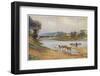 Hawkesbury River New South Wales, The Old Ford-Percy F.s. Spence-Framed Premium Photographic Print