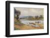 Hawkesbury River New South Wales, The Old Ford-Percy F.s. Spence-Framed Photographic Print