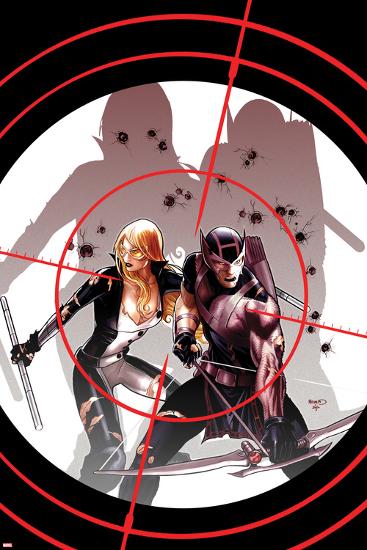 Hawkeye & Mockingbird No.3 Cover: Hawkeye and Mockingbird-Paul Renaud-Lamina Framed Poster