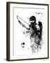 Hawkeye Watercolor I-Jack Hunter-Framed Art Print