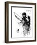 Hawkeye Watercolor I-Jack Hunter-Framed Art Print