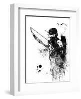 Hawkeye Watercolor I-Jack Hunter-Framed Art Print