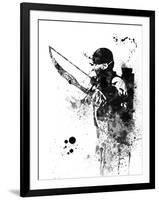 Hawkeye Watercolor I-Jack Hunter-Framed Art Print